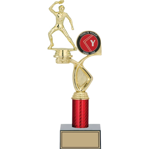 ODAK KUPA - Figürlü Kupalar - Masa Tenisi Erkek Figürlü Kupalar FG-016 C - 34 cm - 1