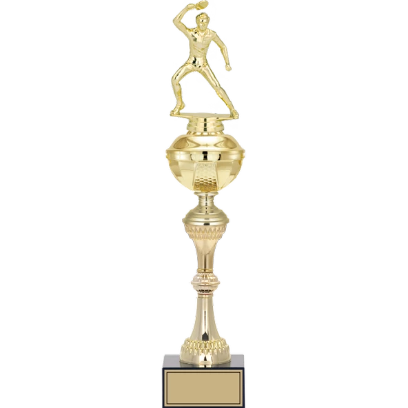 ODAK KUPA - Figürlü Kupalar - Masa Tenisi Erkek Figürlü Kupalar FG-061 B - 46 cm