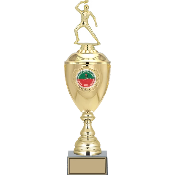 ODAK KUPA - Figürlü Kupalar - Masa Tenisi Erkek Figürlü Kupalar FG-079 C - 46 cm
