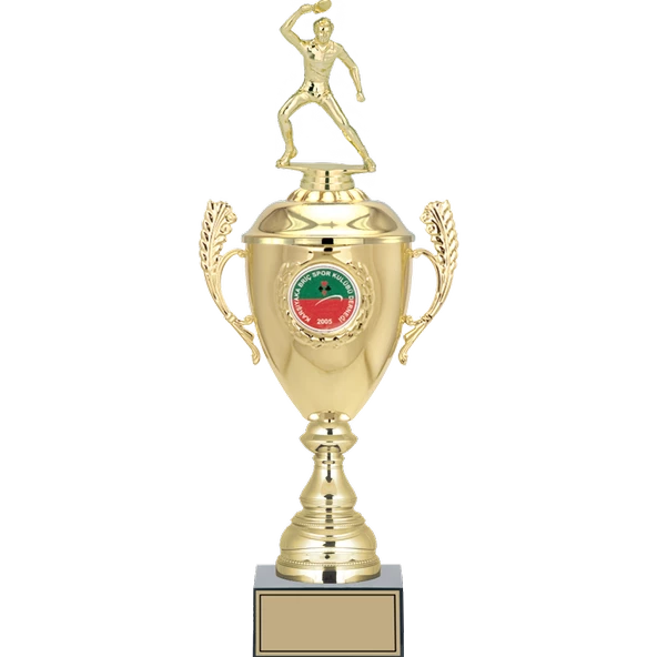 ODAK KUPA - Figürlü Kupalar - Masa Tenisi Erkek Figürlü Kupalar FG-080 C - 46 cm