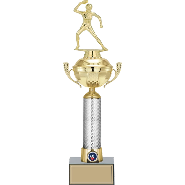 ODAK KUPA - Figürlü Kupalar - Masa Tenisi Kadın Figürlü Kupalar FG-058 A - 45 cm ürün görseli 1