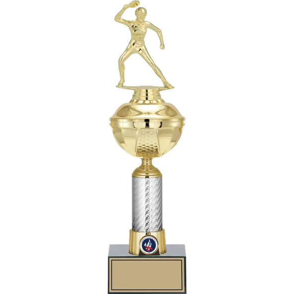 ODAK KUPA - Figürlü Kupalar - Masa Tenisi Kadın Figürlü Kupalar FG-057 C - 40 cm