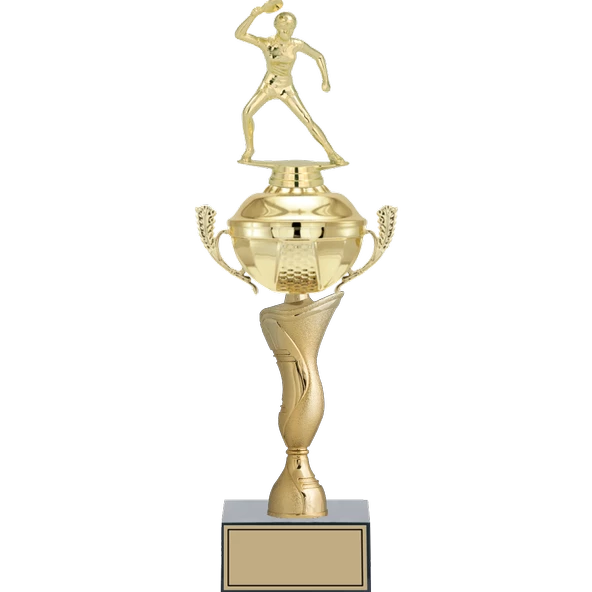 ODAK KUPA - Figürlü Kupalar - Masa Tenisi Kadın Figürlü Kupalar FG-070 B - 46 cm
