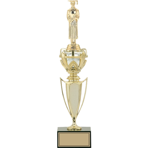 ODAK KUPA - Figürlü Kupalar - Mezuniyet Erkek Figürlü Kupalar FG-044 B - 41 cm ürün görseli 1