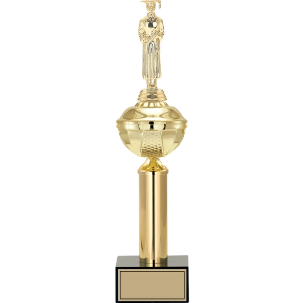 ODAK KUPA - Figürlü Kupalar - Mezuniyet Erkek Figürlü Kupalar FG-047 B - 41 cm