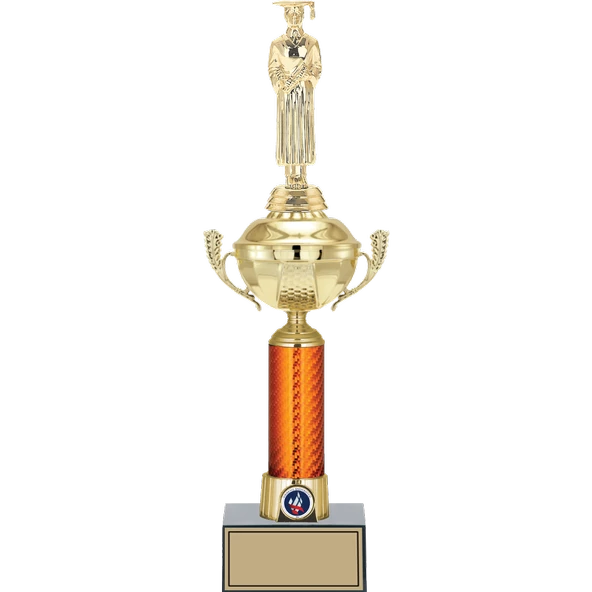 ODAK KUPA - Figürlü Kupalar - Mezuniyet Erkek Figürlü Kupalar FG-056 B - 43 cm ürün görseli 1