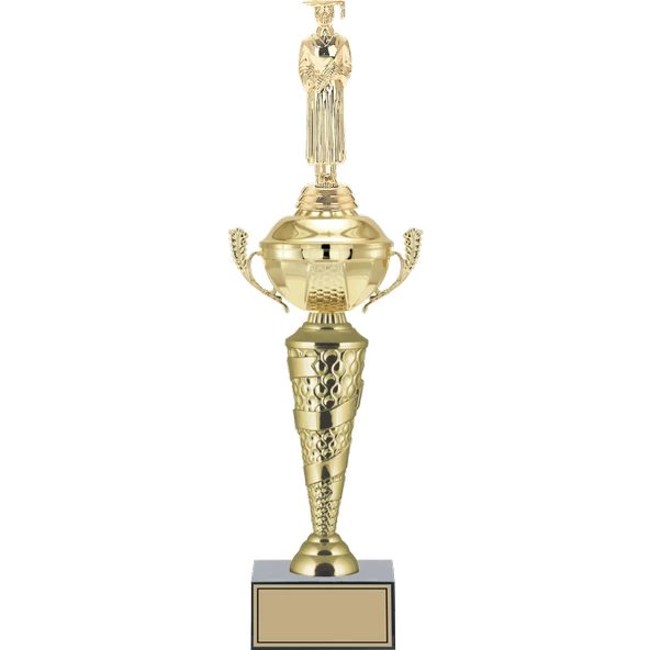 ODAK KUPA - Figürlü Kupalar - Mezuniyet Erkek Figürlü Kupalar FG-076 C - 46 cm