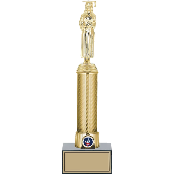 ODAK KUPA - Figürlü Kupalar - Mezuniyet Kadın Figürlü Kupalar FG-008 A - 34 cm ürün görseli 1