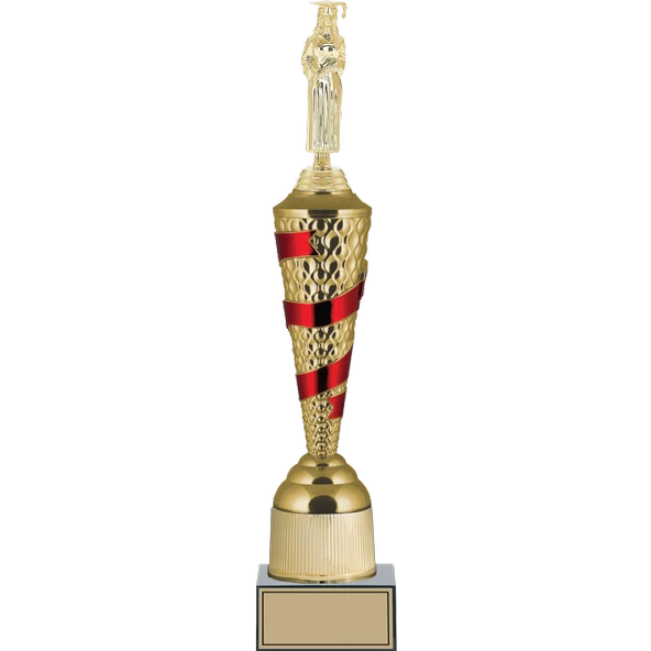 ODAK KUPA - Figürlü Kupalar - Mezuniyet Kadın Figürlü Kupalar FG-028 A - 48 cm