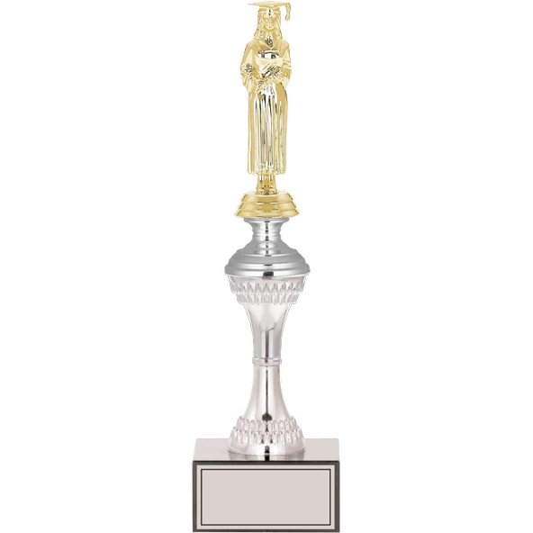 ODAK KUPA - Figürlü Kupalar - Mezuniyet Kadın Figürlü Kupalar FG-030 C - 33 cm