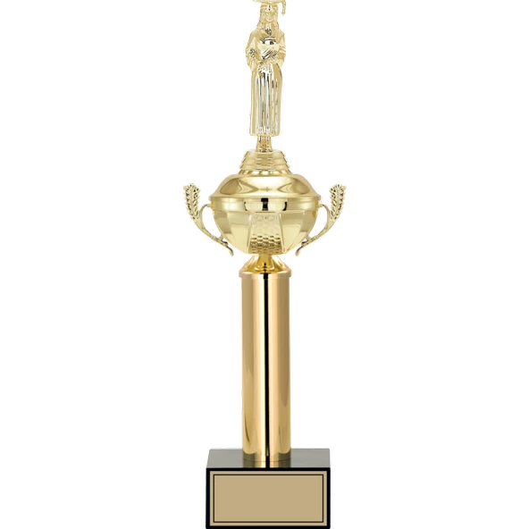 ODAK KUPA - Figürlü Kupalar - Mezuniyet Kadın Figürlü Kupalar FG-048 A - 44 cm