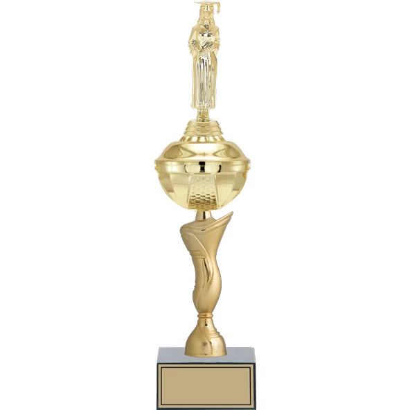 ODAK KUPA - Figürlü Kupalar - Mezuniyet Kadın Figürlü Kupalar FG-069 C - 45 cm