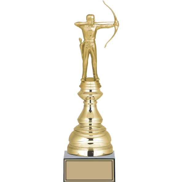 ODAK KUPA - Figürlü Kupalar - Okçu Figürlü Kupalar FG-024 A - 32 cm ürün görseli 1