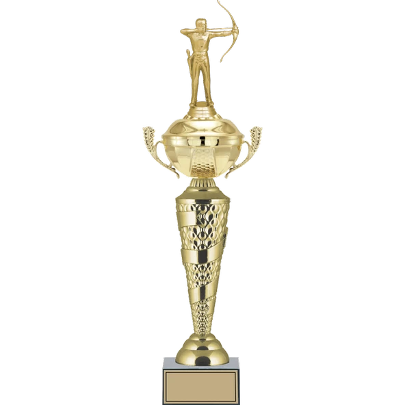 ODAK KUPA - Figürlü Kupalar - Okçu Figürlü Kupalar FG-076 A - 53 cm