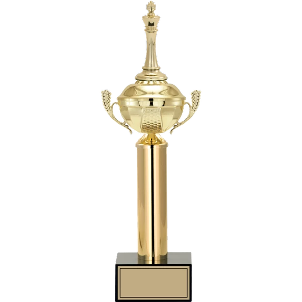 ODAK KUPA - Figürlü Kupalar - Satranç Figürlü Kupalar FG-048 A - 40 cm