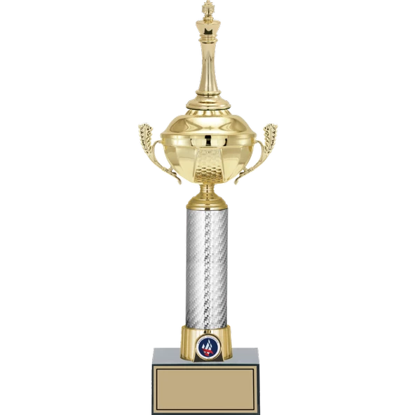 ODAK KUPA - Figürlü Kupalar - Satranç Figürlü Kupalar FG-058 A - 42 cm ürün görseli 1