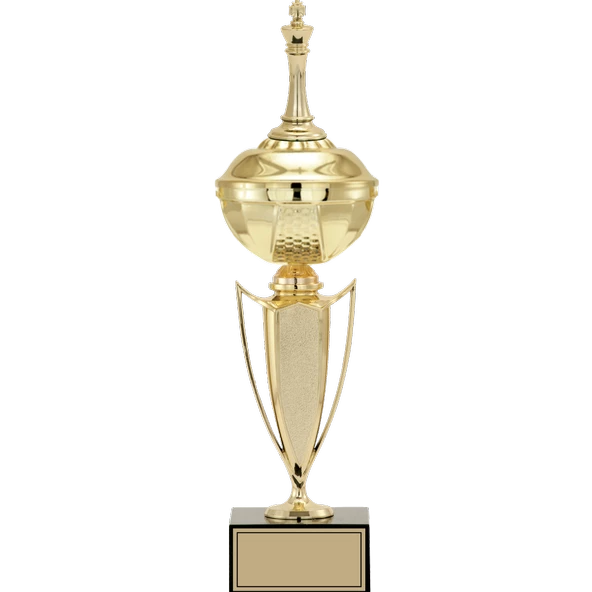 ODAK KUPA - Figürlü Kupalar - Satranç Figürlü Kupalar FG-067 A - 43 cm