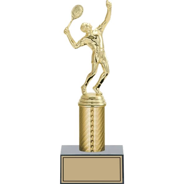 ODAK KUPA - Figürlü Kupalar - Tenis Erkek Figürlü Kupalar FG-007 C - 27 cm