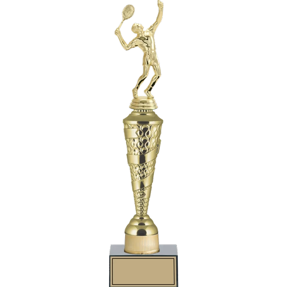 ODAK KUPA - Figürlü Kupalar - Tenis Erkek Figürlü Kupalar FG-027 C - 42 cm