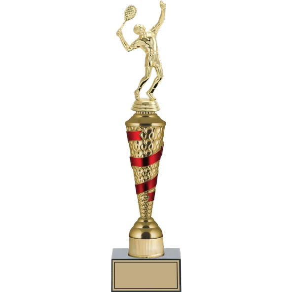 ODAK KUPA - Figürlü Kupalar - Tenis Erkek Figürlü Kupalar FG-028 C - 42 cm