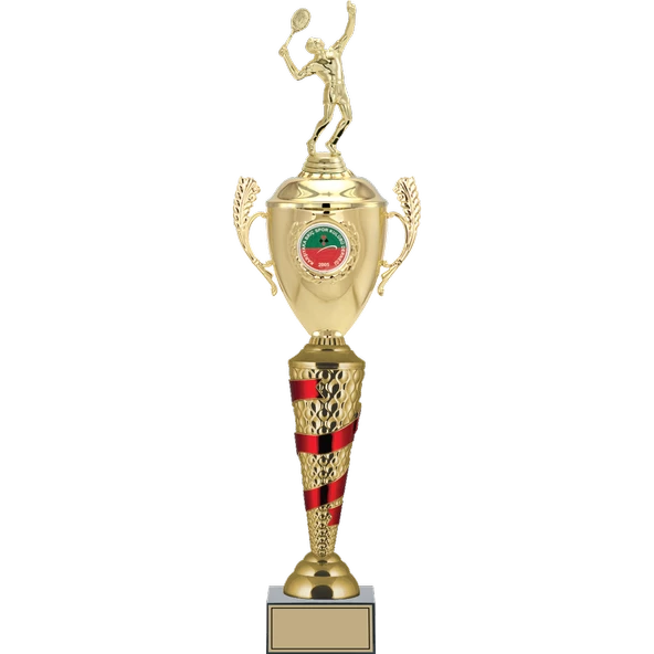 ODAK KUPA - Figürlü Kupalar - Tenis Erkek Figürlü Kupalar FG-082 A - 62 cm ürün görseli 1