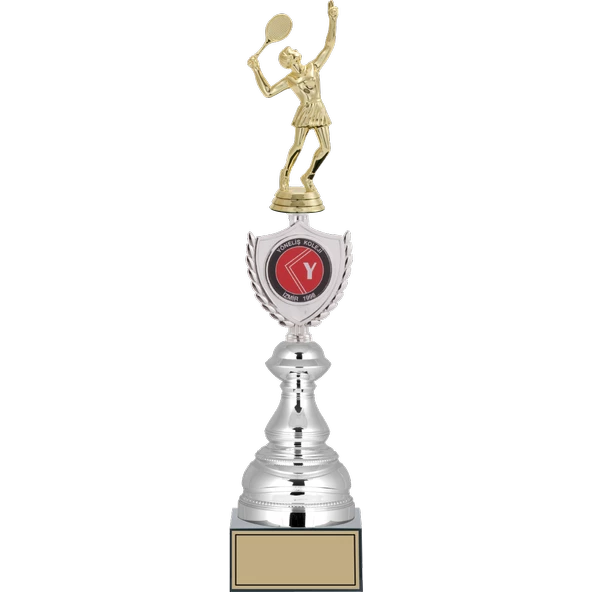 ODAK KUPA - Figürlü Kupalar - Tenis Kadın Figürlü Kupalar FG-035 A - 43 cm