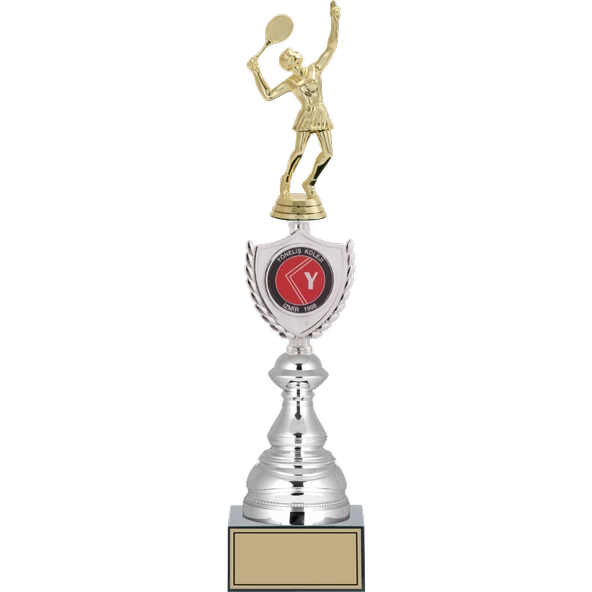 ODAK KUPA - Figürlü Kupalar - Tenis Kadın Figürlü Kupalar FG-035 B - 42 cm