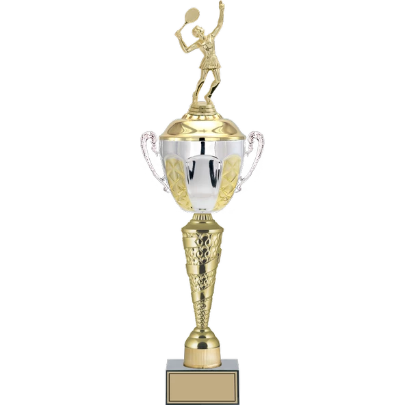 ODAK KUPA - Figürlü Kupalar - Tenis Kadın Figürlü Kupalar FG-088 C - 57 cm ürün görseli 1