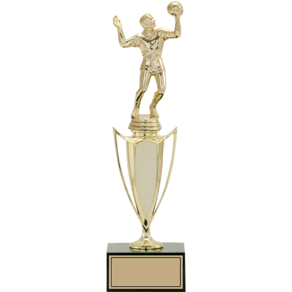 ODAK KUPA - Figürlü Kupalar - Voleybol Erkek Figürlü Kupalar FG-039 B - 34 cm