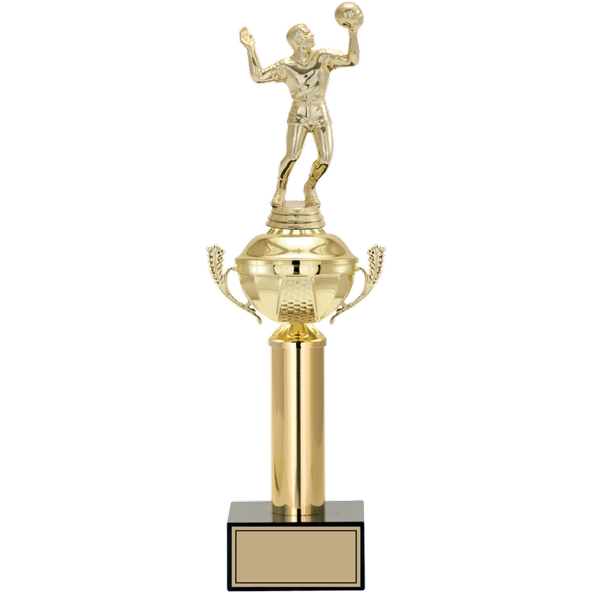 ODAK KUPA - Figürlü Kupalar - Voleybol Erkek Figürlü Kupalar FG-048 B - 42 cm