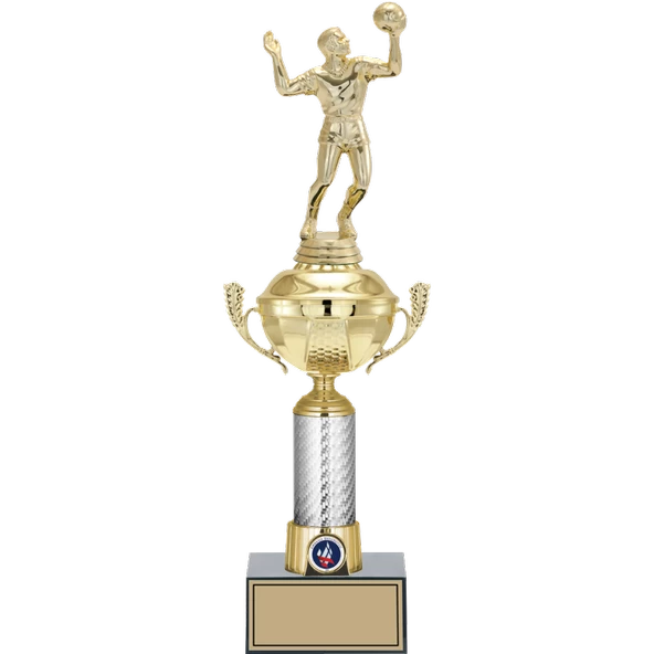 ODAK KUPA - Figürlü Kupalar - Voleybol Erkek Figürlü Kupalar FG-058 C - 41 cm