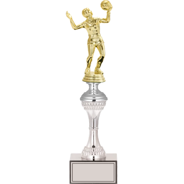 ODAK KUPA - Figürlü Kupalar - Voleybol Kadın Figürlü Kupalar FG-030 C - 34 cm