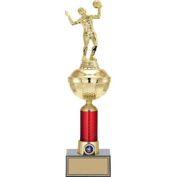 ODAK KUPA - Figürlü Kupalar - Voleybol Kadın Figürlü Kupalar FG-053 C - 41 cm