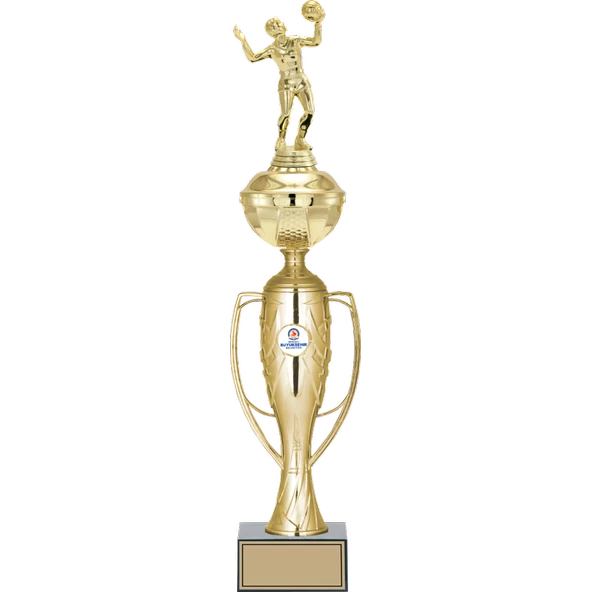 ODAK KUPA - Figürlü Kupalar - Voleybol Kadın Figürlü Kupalar FG-071 B - 51 cm