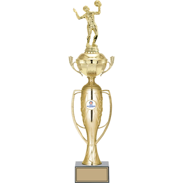 ODAK KUPA - Figürlü Kupalar - Voleybol Kadın Figürlü Kupalar FG-072 B - 51 cm