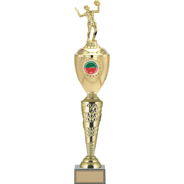 ODAK KUPA - Figürlü Kupalar - Voleybol Kadın Figürlü Kupalar FG-081 A - 61 cm