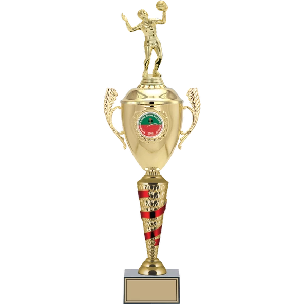 ODAK KUPA - Figürlü Kupalar - Voleybol Kadın Figürlü Kupalar FG-082 C - 56 cm
