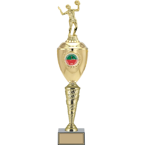 ODAK KUPA - Figürlü Kupalar - Voleybol Kadın Figürlü Kupalar FG-081 C - 56 cm