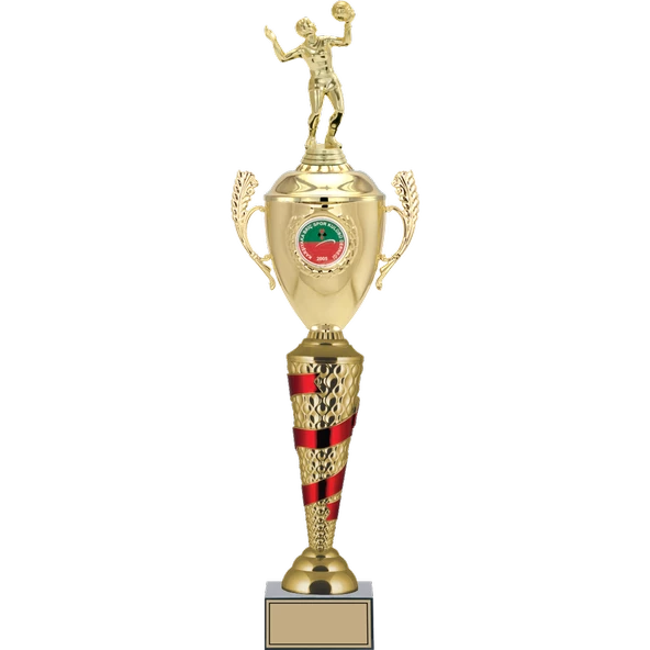 ODAK KUPA - Figürlü Kupalar - Voleybol Kadın Figürlü Kupalar FG-082 A - 61 cm ürün görseli 1