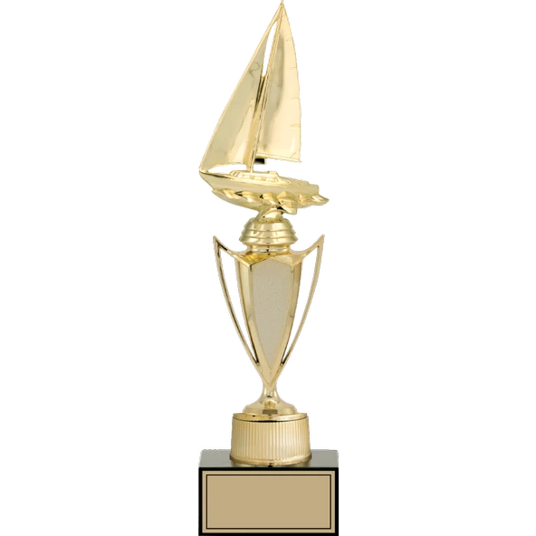 ODAK KUPA - Figürlü Kupalar - Yelken Figürlü Kupalar FG-040 C - 36 cm