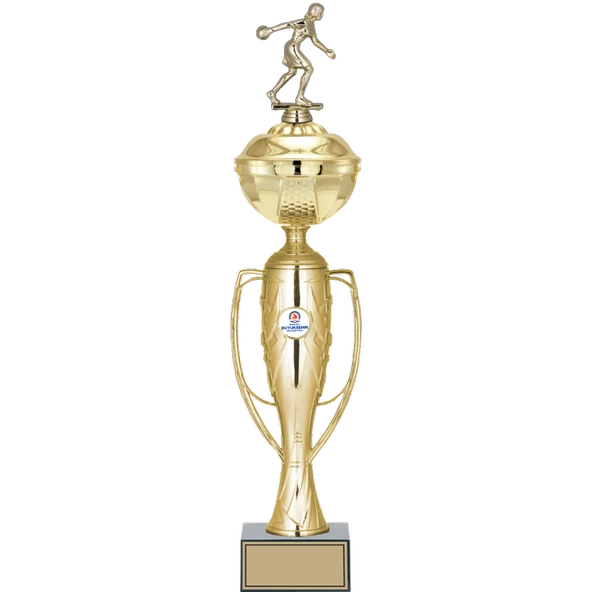 ODAK KUPA - Figürlü Kupalar - Bowling Kadın Figürlü Kupalar FG-071 A - 53 cm