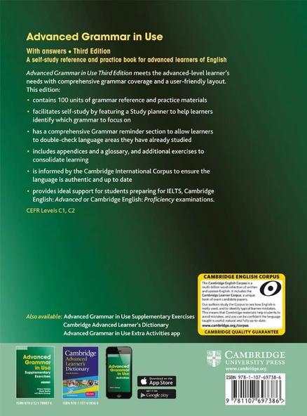 Advanced Grammar in Use with Answers 3rd Edition - Resim 2