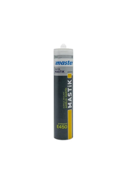 Master E450 Akrilik Mastik Beyaz 450 gr