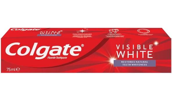 Colgate Diş Macunu 75ML Visible White/Görünür Beyazlık