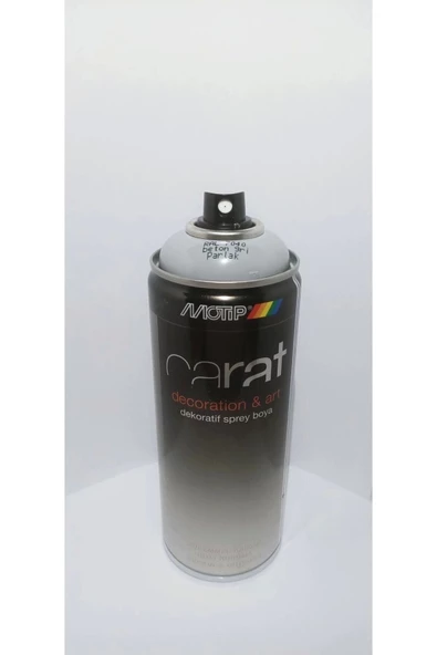 Motip Carat Ral 7040 Parlak Beton Gri Akrilik Sprey Boya 400 ml