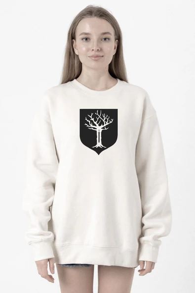 GOT House Forrester Beyaz Kadın 2ip Sweatshirt ürün görseli
