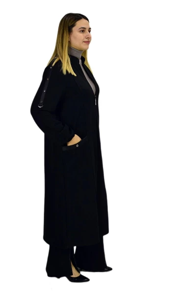 Kadın Kışlık Cepli Fermuarlı Kap Tunik BGL-ST03268 - Resim 7