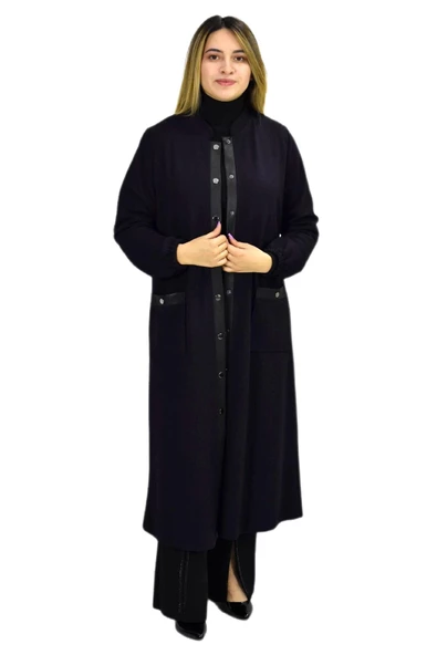 Kadın Kışlık Cepli Fermuarlı Kap Tunik BGL-ST03270 - Resim 3