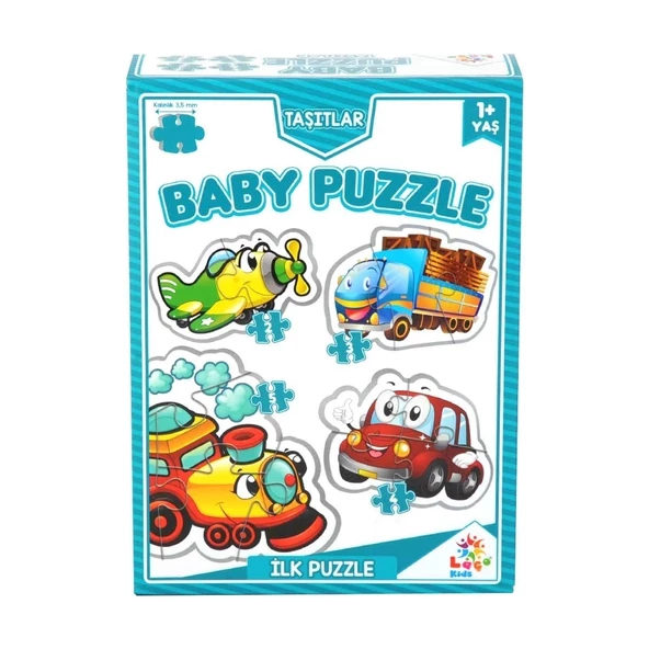 LC7226 Laço, Baby Puzzle - Taşıtlar / +12 ay