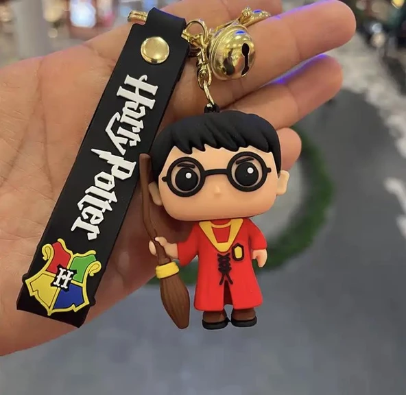 Harry Potter Silikon Anahtarlık  Çanta Süsü - Resim 2